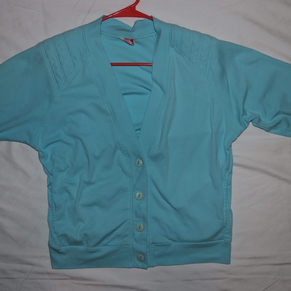 Tail Golf Cardigan - Blue - Womens Medium - Picture 2 of 8